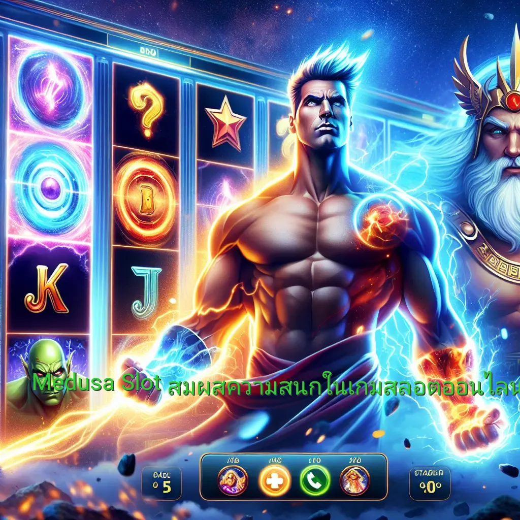 Medusa Slot: สัมผัสความสนุกในเกมสล็อตออนไลน์ทันสมัย