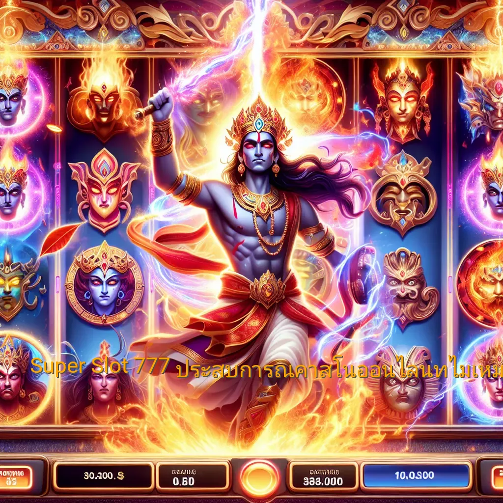 Super Slot 777: ประสบการณ์คาสิโนออนไลน์ที่ไม่เหมือนใคร