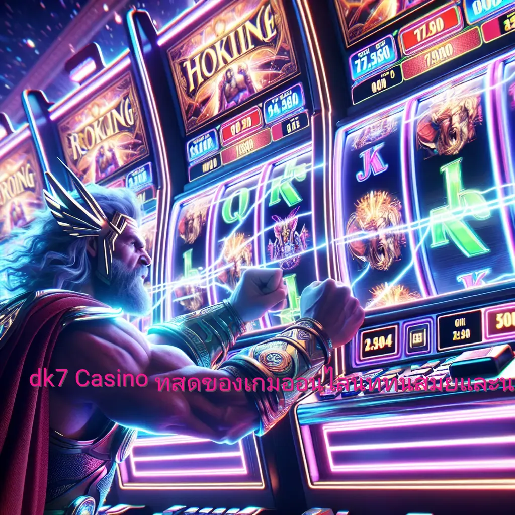 dk7 Casino: ที่สุดของเกมออนไลน์ที่ทันสมัยและน่าตื่นเต้น