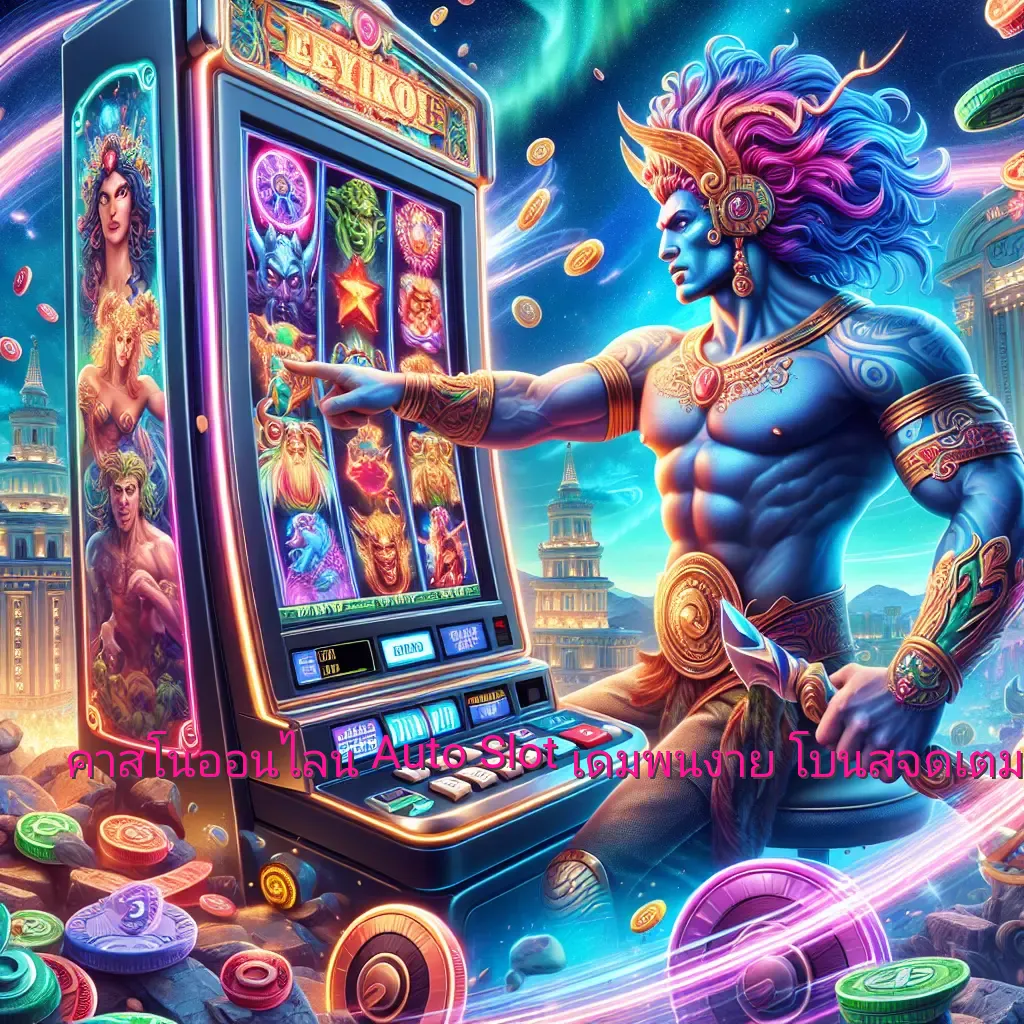 คาสิโนออนไลน์ Auto Slot เดิมพันง่าย โบนัสจัดเต็มทุกเกม