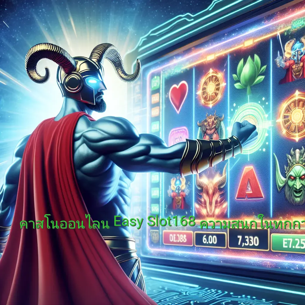 คาสิโนออนไลน์ Easy Slot168: ความสนุกในทุกการเล่น 