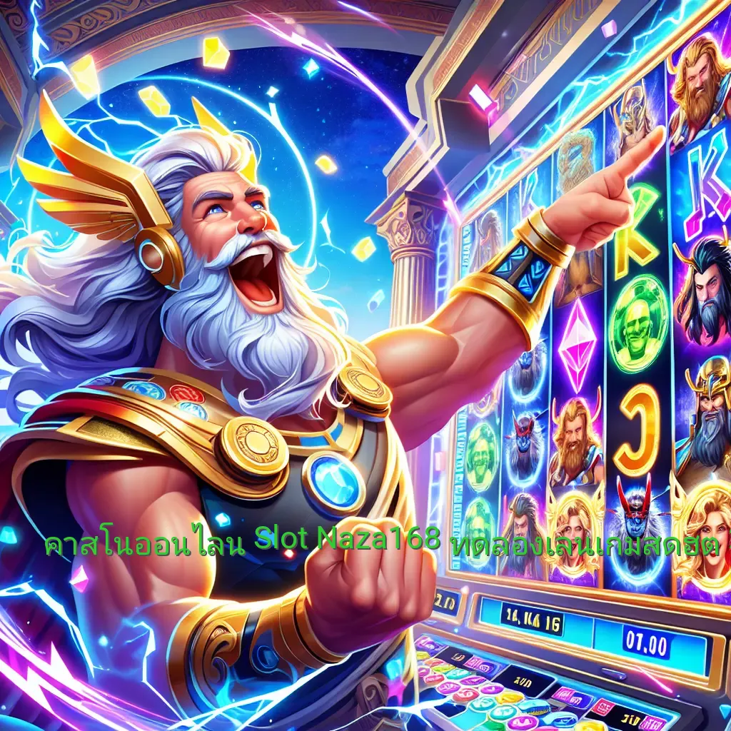 คาสิโนออนไลน์ Slot Naza168 ทดลองเล่นเกมสุดฮิต 2023