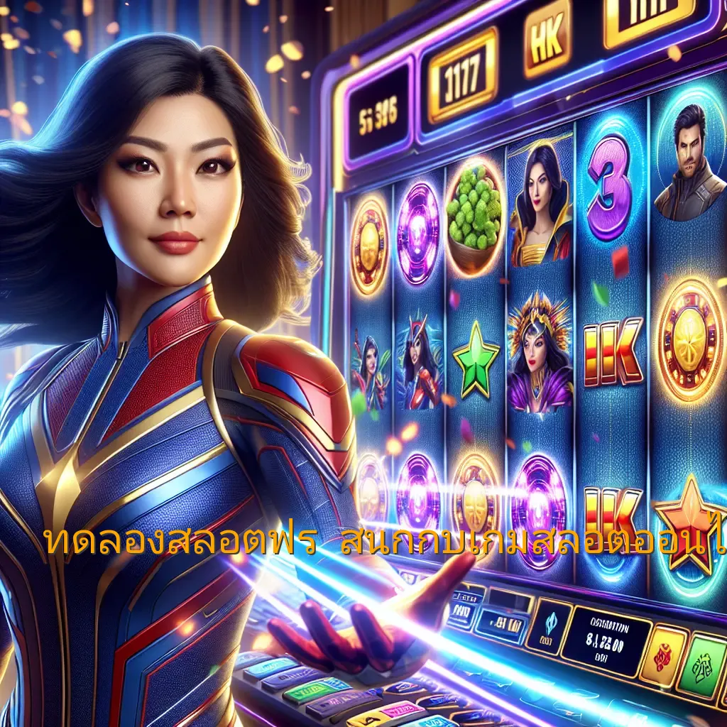 ทดลองสล็อตฟรี - สนุกกับเกมสล็อตออนไลน์ที่ดีที่สุด 